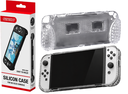 Pgtech GP-341 Silicone Clear Case For Nintendo Switch OLED - Transparent  for sale in Egypt from Games2Egypt