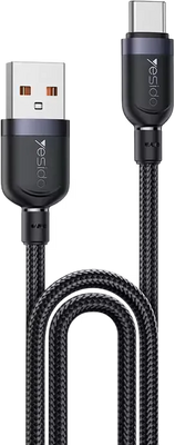 Yesido CA133C USB To Type-C Braided Wire Charging Data Cable - 2M