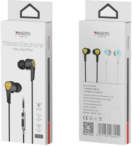 Yesido YH25 3.5mm in-ear Stereo Wired Earphone  for sale in Egypt from Games2Egypt