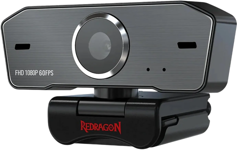 Redragon GW801 Hitman Plus Streaming & Gaming Webcam - Black  for sale in Egypt from Games2Egypt