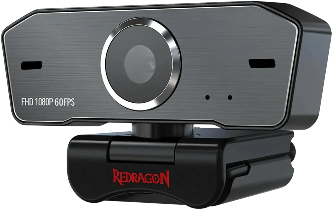 Redragon GW801 Hitman Plus Streaming & Gaming Webcam - Black  for sale in Egypt from Games2Egypt