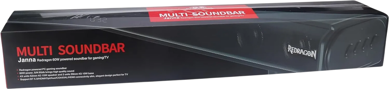  Redragon GS815 JANA PC Soundbar - Black  for sale in Egypt from Games2Egypt