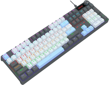 Redragon K718 Mechanical Wired Rainbow Gaming Keyboard  for sale in Egypt from Games2Egypt
