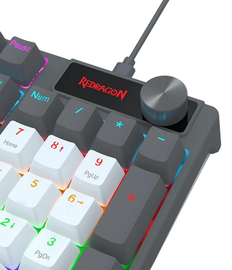 Redragon K718 Mechanical Wired Rainbow Gaming Keyboard – image 5
