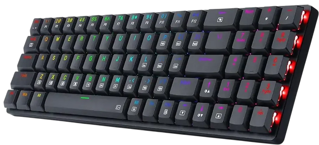 Redragon K626P Ashe Low Profile Mechanical Wired RGB Gaming Keyboard  for sale in Egypt from Games2Egypt