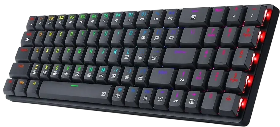 Redragon K626P Ashe Low Profile Mechanical Wired RGB Gaming Keyboard  for sale in Egypt from Games2Egypt