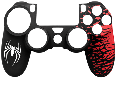 Deadskull PS4 Dualshock Silicone Case Protector – White Spider