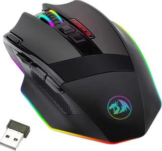 Redragon Sniper Pro M801P RGB Dual mode Gaming Mouse - Black  for sale in Egypt from Games2Egypt
