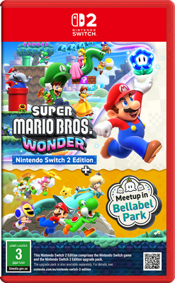 Super Mario Bros. Wonder + Meetup in Bellabel Park - Nintendo Switch 2 - Used