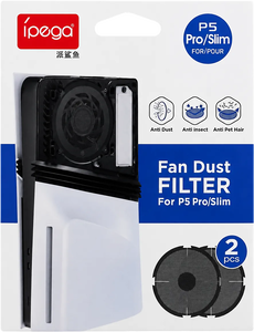 Ipega Fan Dust Filter 2-PCS Pack for PS5 Silm Pro -  for sale in Egypt from Games2Egypt