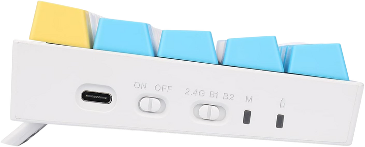 Redragon K530 Pro Draconic 60% Wireless Mechanical Gaming Keyboard White switch - White/Blue   for sale in Egypt from Games2Egypt