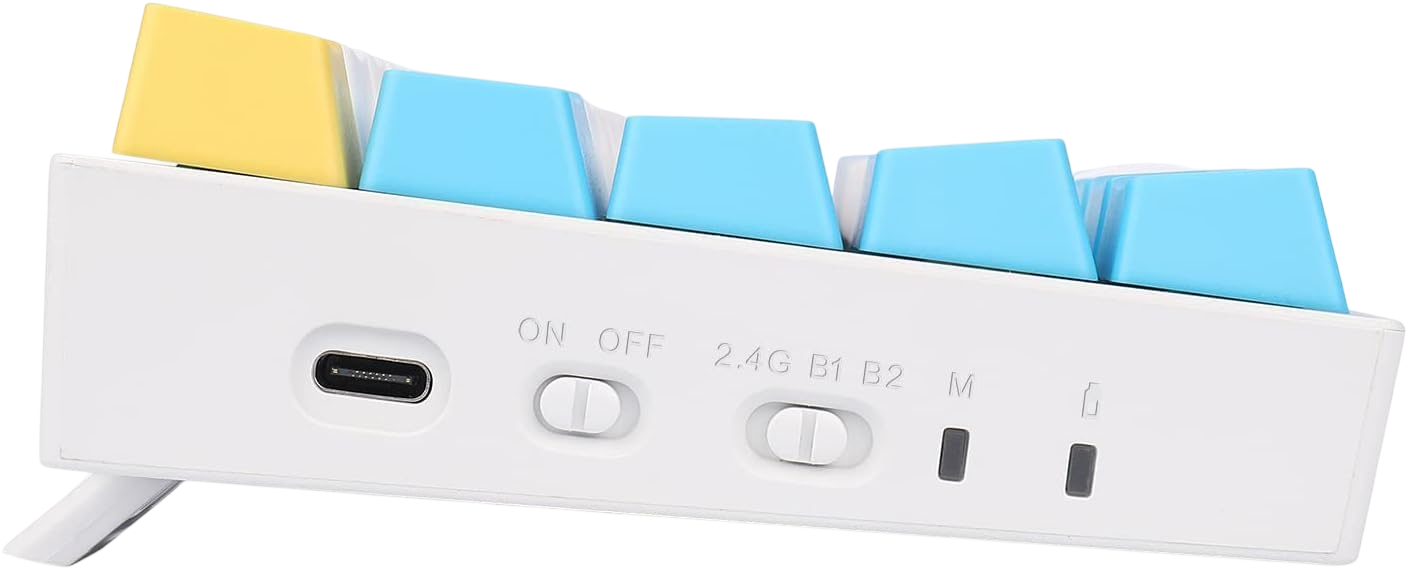 Redragon K530 Pro Draconic 60% Wireless Mechanical Gaming Keyboard White switch - White/Blue   for sale in Egypt from Games2Egypt