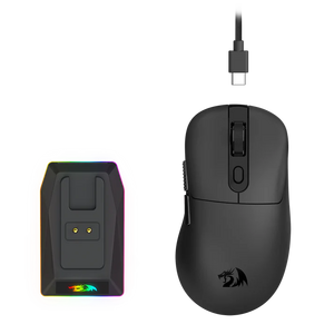 Redragon M998-STD-1K Tri-Mode Mouse with RGB Charging Dock - Black  for sale in Egypt from Games2Egypt