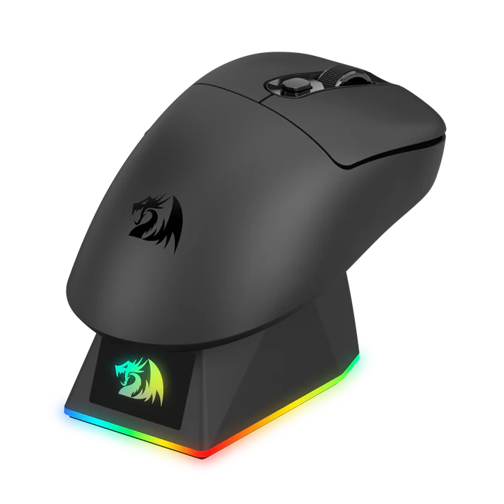 Redragon M998-STD-1K Tri-Mode Mouse with RGB Charging Dock - Black – image 5