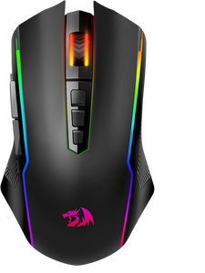 ريدراجون ماوس M914 RGB ثلاثي الاتصال للألعاب - أسود -  للبيع في مصر من خلال Games2Egypt