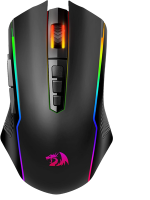Redragon M914 RGB Tri Mode Gaming Mouse - Black