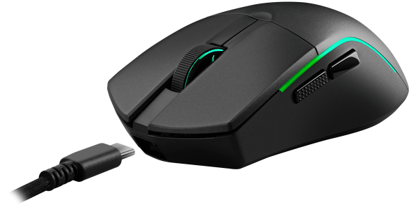 Redragon M816-LIT DEICIDE LITE RGB Wireless Gaming Mouse - Black  for sale in Egypt from Games2Egypt
