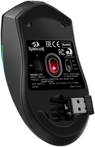 Redragon M816-LIT DEICIDE LITE RGB Wireless Gaming Mouse - Black  for sale in Egypt from Games2Egypt