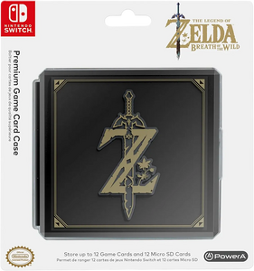 PowerA Premium Game Card Case - The Legend of Zelda Breath of the Wild (Zelda Sign)  for sale in Egypt from Games2Egypt