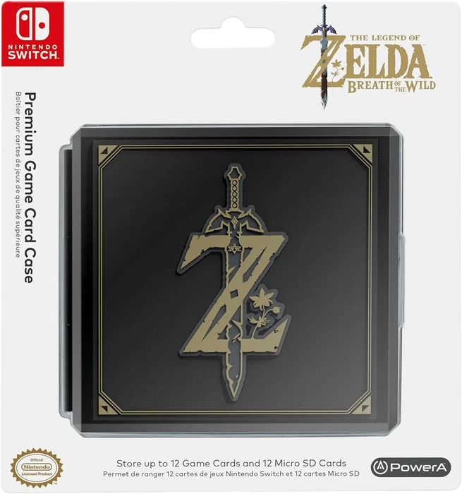 PowerA Premium Game Card Case - The Legend of Zelda Breath of the Wild (Zelda Sign)  for sale in Egypt from Games2Egypt