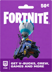 Fortnite / Epic Store Gift Card 50 EUR - Key Europe