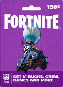 Fortnite / Epic Store Gift Card 150 EUR - Key Europe