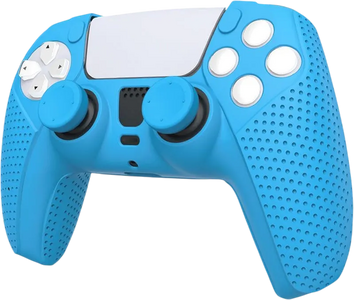 DOBE TP5-0559 PS5 Silicone Protective Kit with Grips - Blue  for sale in Egypt from Games2Egypt