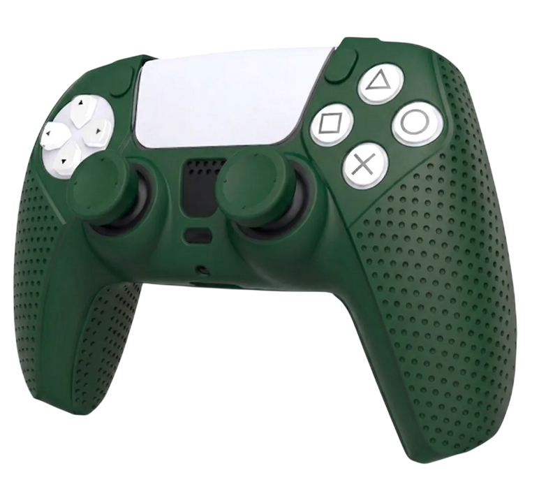 DOBE TP5-0559 PS5 Silicone Protective Kit with Grips - Dark Green  for sale in Egypt from Games2Egypt