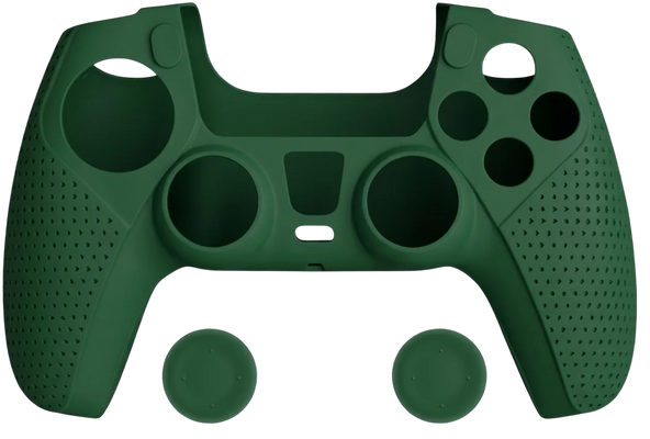 DOBE TP5-0559 PS5 Silicone Protective Kit with Grips - Dark Green