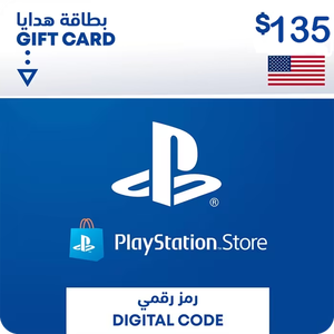 بطاقة شحن بلايستيشن ستور 135$ (امريكي) -  للبيع في مصر من خلال Games2Egypt