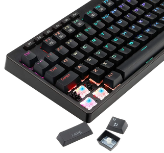  Redragon K579 Wired Mechanical RGB Gaming Keyboard - Black  for sale in Egypt from Games2Egypt