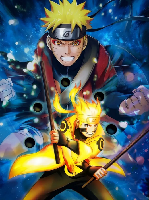 Naruto - 3 in 1 Naruto Itachi Sasuke – 3D Poster  for sale in Egypt from Games2Egypt