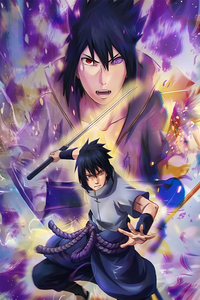 Naruto - 3 in 1 Naruto Itachi Sasuke – 3D Poster  for sale in Egypt from Games2Egypt
