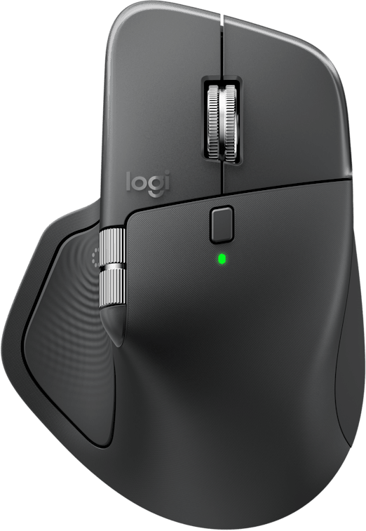Logitech MX Master 4 Ergonomic Wireless Mouse - Graphite