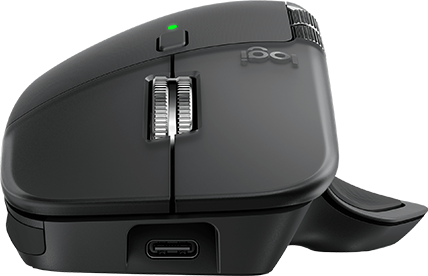 Logitech MX Master 4 Ergonomic Wireless Mouse - Graphite  for sale in Egypt from Games2Egypt