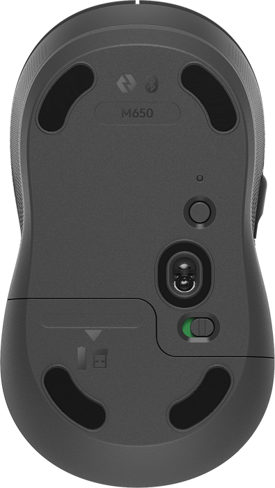 Logitech Signature M650 Small/Medium Wireless Mouse - Graphite  for sale in Egypt from Games2Egypt