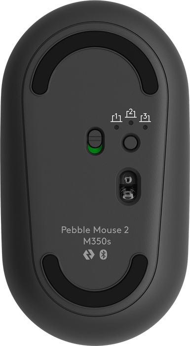 Logitech Pebble Mouse 2 M350s Slim Wireless Mouse - Tonal Graphite  for sale in Egypt from Games2Egypt