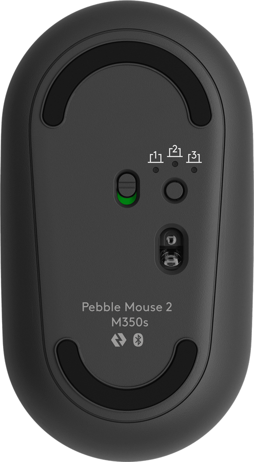 Logitech Pebble Mouse 2 M350s Slim Wireless Mouse - Tonal Graphite – image 2