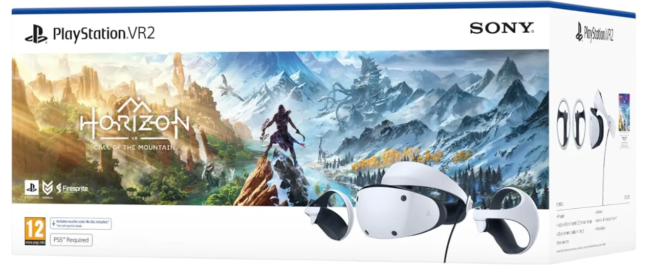 PlayStation VR2 (PSVR 2) Console Horizon Call of the Mountain Bundle - Open Sealed  for sale in Egypt from Games2Egypt