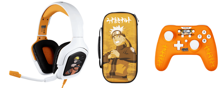 Konix Naruto Switch Gamer Pack - Open Sealed -  for sale in Egypt from Games2Egypt
