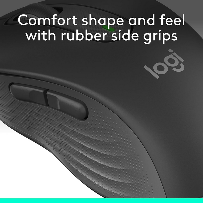 Logitech Signature M650 Small/Medium Wireless Mouse - Graphite  for sale in Egypt from Games2Egypt