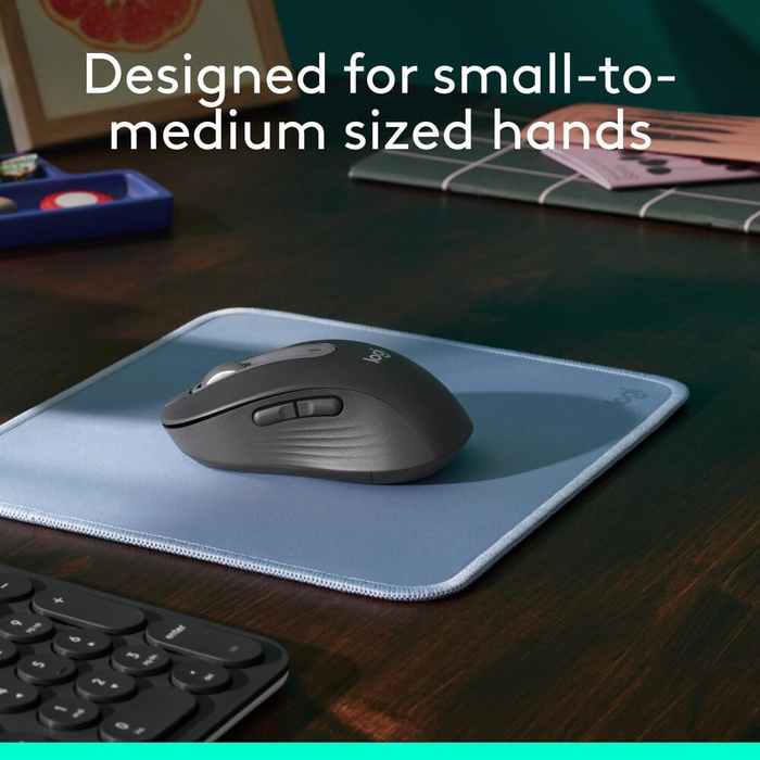 Logitech Signature M650 Small/Medium Wireless Mouse - Graphite  for sale in Egypt from Games2Egypt