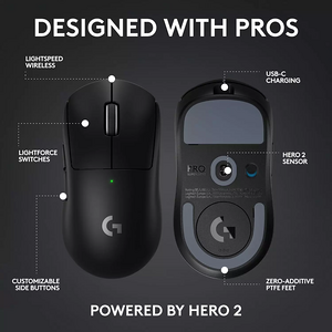 ماوس لوجيتك G PRO X SUPERLIGHT 2 SE LIGHTSPEED لاسلكي للألعاب - أسود  للبيع في مصر من خلال Games2Egypt