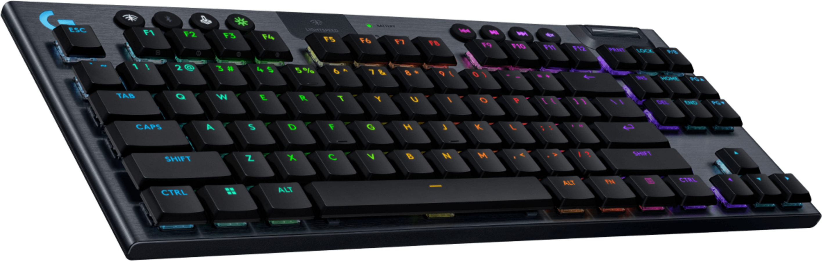 Logitech G915 X Lightspeed Low-Profile TKL Wireless Gaming Keyboard - Black  – image 4