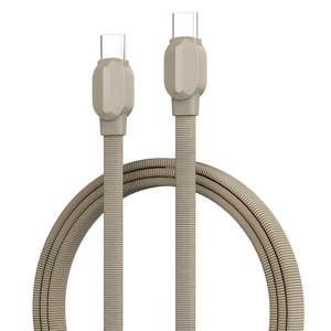 LDNIO LC212C Type-C to Type-C 65W Fast Charging Cable 2M - Gold