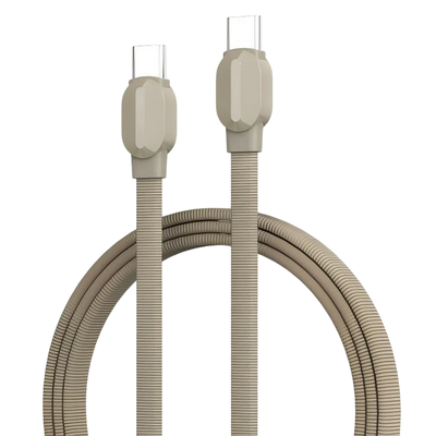 LDNIO LC212C Type-C to Type-C 65W Fast Charging Cable 2M - Gold