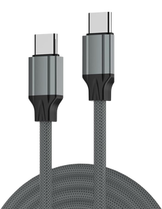 LDNIO LC442C 65W Type-C To Type-C Charging Cable 2M - Gray -  for sale in Egypt from Games2Egypt