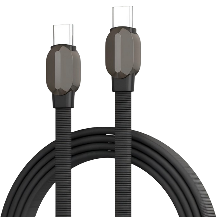 LDNIO LC212C Type-C to Type-C 65W Fast Charging Cable 2M - Black  for sale in Egypt from Games2Egypt