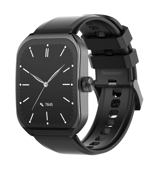 LDNIO SW04 Smartwatch Square-Shaped - Gun  for sale in Egypt from Games2Egypt