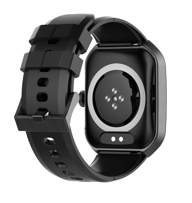 LDNIO SW04 Smartwatch Square-Shaped - Gun  for sale in Egypt from Games2Egypt